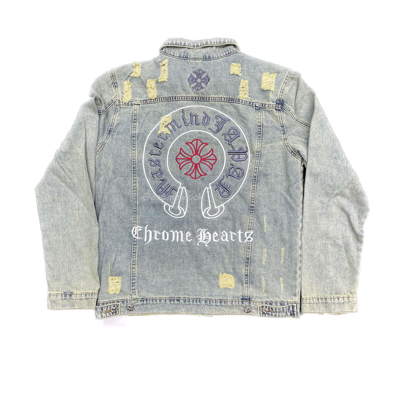 Chrome Hearts Patch Cross Denim (8) - newkick.cc